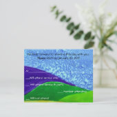 Tree of Life Antwortkarte RSVP Karte (Stehend Vorderseite)