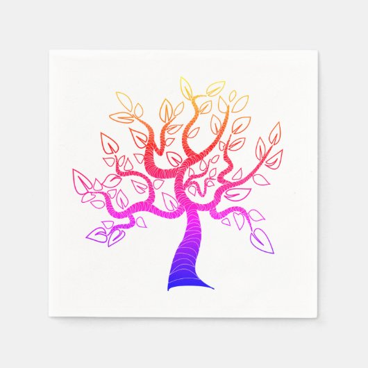 Tree of Life Art - Serviette (Vorderseite)