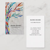 Tree of Life Beruflich Business Card Visitenkarte (Vorne/Hinten)