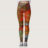 Tree of life blown away Leggings (Vorderseite)