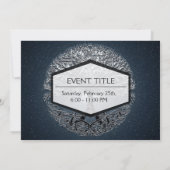 Tree of Life Blue Sky Friedlich Night Einladung (Rückseite)