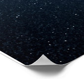 Tree of Life Blue Sky Friedlich Night Poster (Ecke)