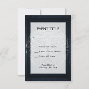 Tree of Life Blue Sky Friedlich Night RSVP Karte