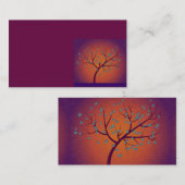 Tree of Life Business Card Visitenkarte (Vorne/Hinten)