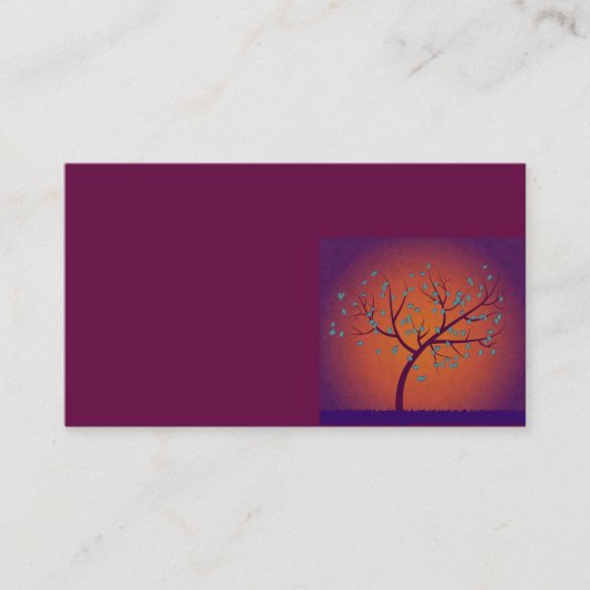 Tree of Life Business Card Visitenkarte (Vorderseite)