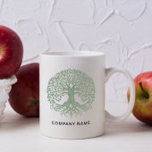 Tree of Life Business Logo Kaffeetasse