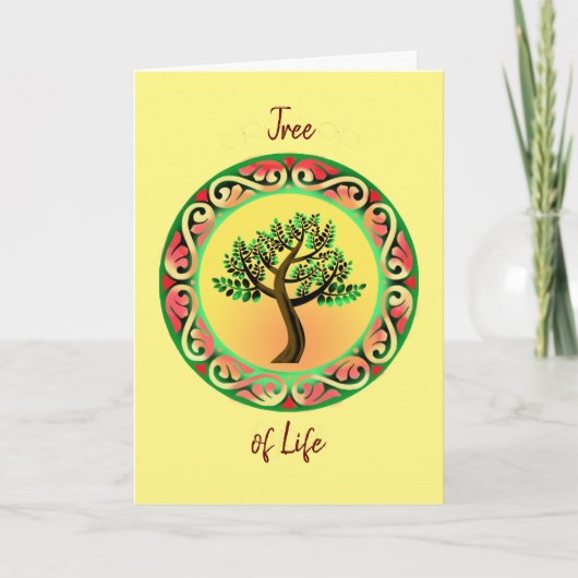 Tree of Life Card Karte (Vorderseite)