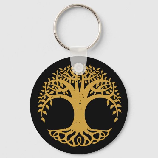 Tree of Life Celtic Symbol Schlüsselanhänger (Vorderseite)