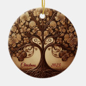 Tree of life Ceramic Ornament (Vorne)