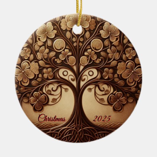 Tree of life Ceramic Ornament (Vorne)