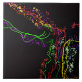 Tree of Life Ceramic Tile Fliese (Vorderseite)