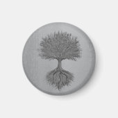 Tree of Life Chrome 2 Magnet (Vorne)