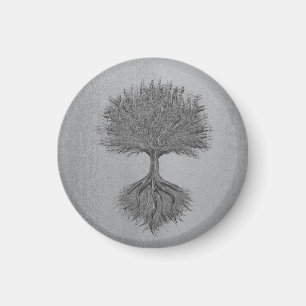 Tree of Life Chrome 2 Magnet