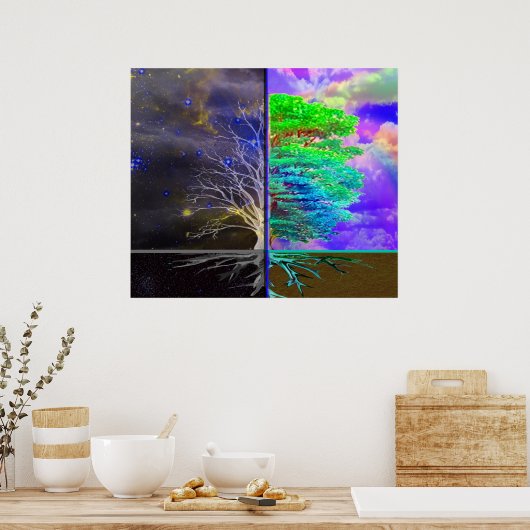 Tree of Life Connection Poster (Küche)