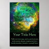 Tree of Life CustomizeABLE-Poster Poster (Vorne)