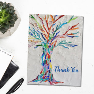 Tree of Life danke, dass du deine Nachricht hinzug Dankeskarte