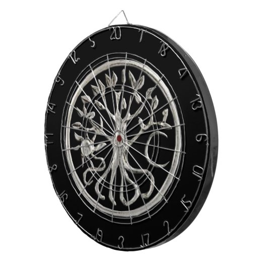 Tree of Life Dart Board Dartscheibe (Vorderseite rechts)