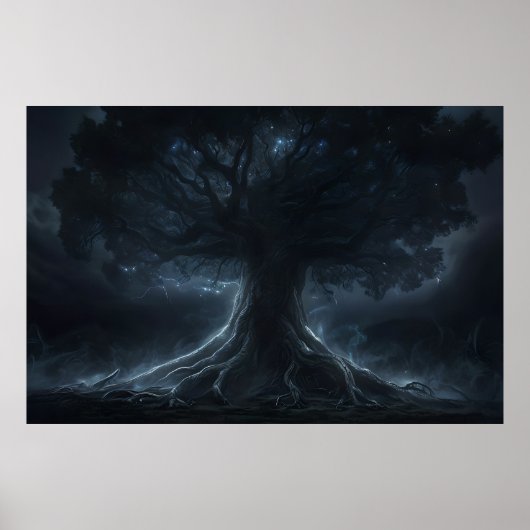 Tree of Life - Dusk Edition Fantasy Poster (Vorne)