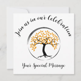 Tree of Life End of treatment Party Einladung