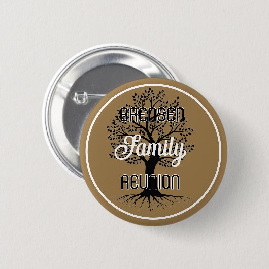 Tree of Life! Family Reunion Button (Vorne & Hinten)