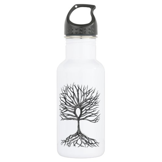 Tree of Life Flasche Edelstahlflasche (Vorderseite)