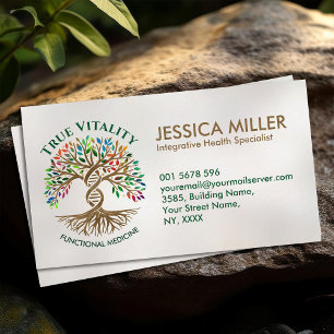 Tree of Life - Functional Medicine Business Card Visitenkarte
