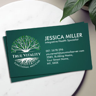 Tree of Life - Functional Medicine Business Card Visitenkarte