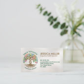 Tree of Life - Functional Medicine Business Card Visitenkarte (Stehend Vorderseite)