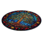 Tree of Life Glass Cutting Board Schneidebrett (Ecke)