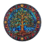 Tree of Life Glass Cutting Board Schneidebrett (Vorderseite)