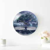 Tree of Life Große Wanduhr (Zuhause)
