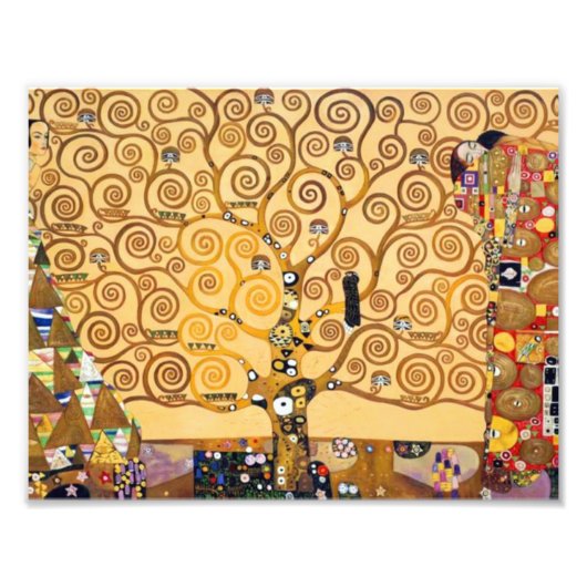 Tree Of Life Gustav Klimt Fotodruck (Vorne)