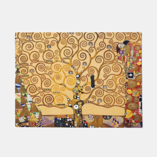 Tree Of Life Gustav Klimt Fußmatte (Vorderseite)