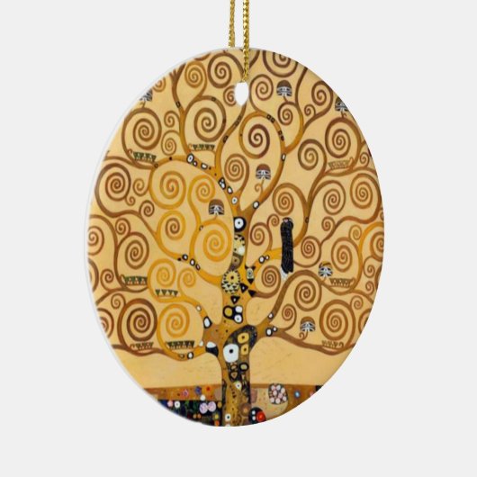 Tree Of Life Gustav Klimt Keramik Ornament (Rechts)