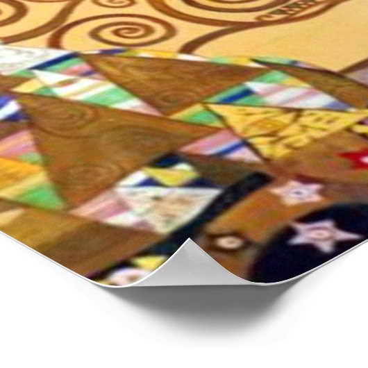 Tree Of Life Gustav Klimt Poster (Ecke)
