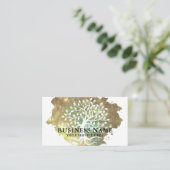 Tree of Life Health Wellness-Center Holographic Gl Visitenkarte (Stehend Vorderseite)