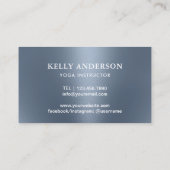 Tree of Life Health Wellness Salon Wellness-Center Visitenkarte (Rückseite)