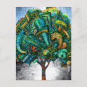 Tree of Life Invent Postkarte (Vorderseite)
