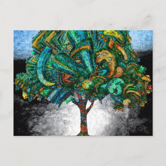 Tree of Life Invent Postkarte (Vorderseite)