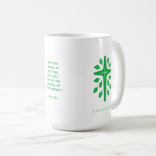 Tree of Life Kaffeetasse (VorderseiteRechts)