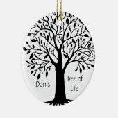 Tree of Life Keramik Ornament (Rechts)