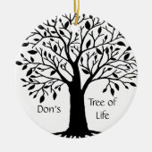 Tree of Life Keramik Ornament (Vorne)