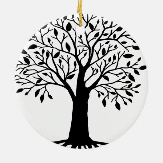 Tree of Life Keramik Ornament (Hinten)