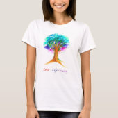 Tree of Life Liebe Unity T - Shirt (Vorderseite)