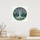 Tree of Life New Beginnings by Amelia Carrie Poster (Küche)