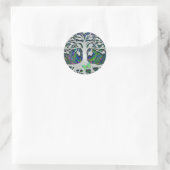 Tree of Life New Beginnings by Amelia Carrie Runder Aufkleber (Tasche)