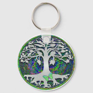 Tree of Life New Beginnings by Amelia Carrie Schlüsselanhänger