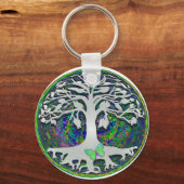 Tree of Life New Beginnings by Amelia Carrie Schlüsselanhänger (Vorderseite)
