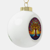Tree of Life Ornament 2025, Stained-Glass Effect 2 (Links)
