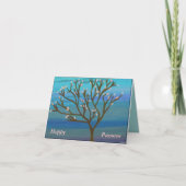 Tree of Life Pessach Card Karte (Vorderseite)